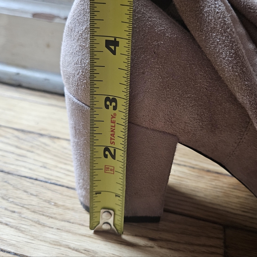 M4d3 Elegant Tan Thigh High Women's Boots - Picture 5 of 5